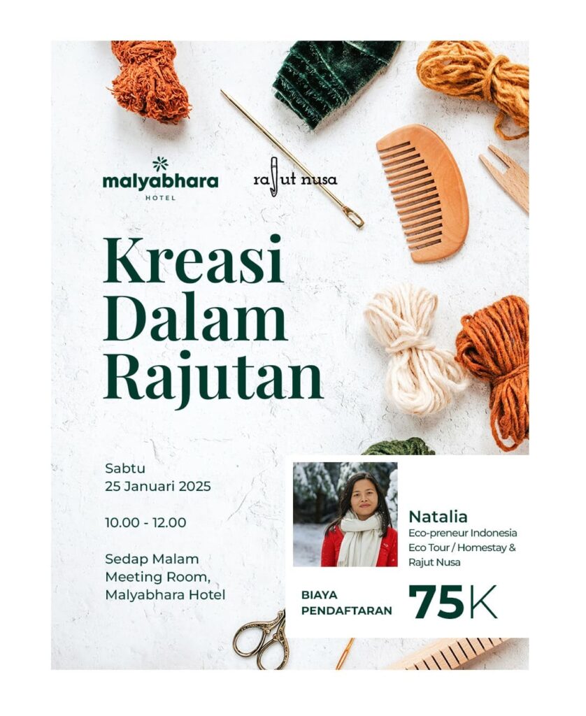 Malyabhara Hotel Kreasi Dalam Rajutan